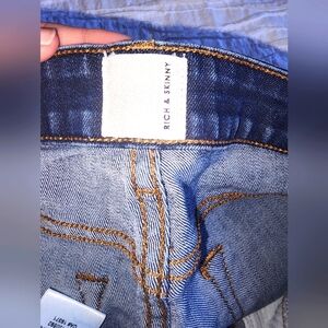 Rich & skinny jeans boot cut blue  size 25